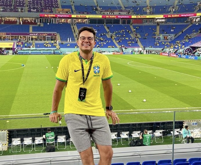 Deive Leonardo na Copa do Mundo