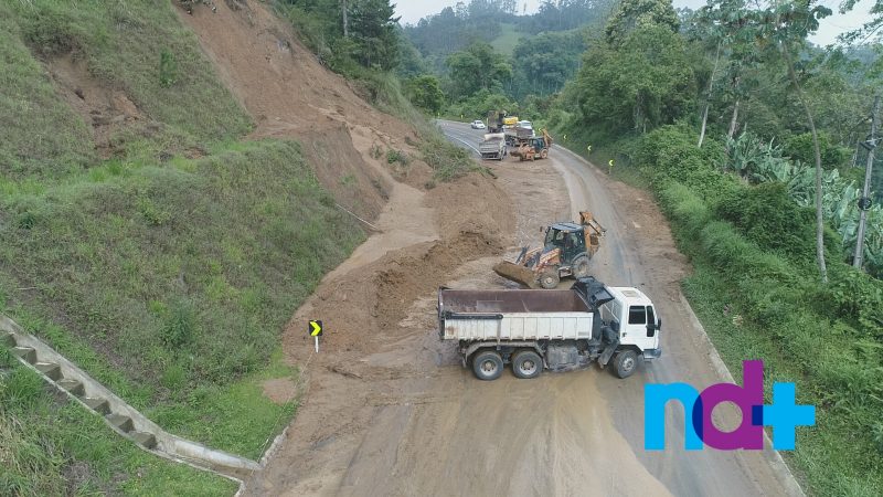 BR-280: Serra de Corupá é liberada para veículos leves