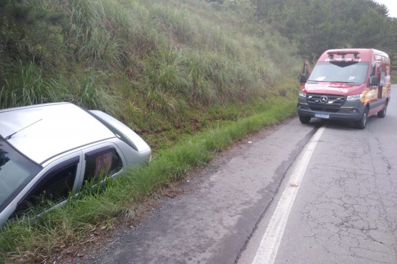 Jovem foi levado com vida ao hospital – Foto: Corpo de Bombeiros Militar/Divulga&ccedil;&atilde;o