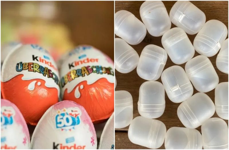 cápsulas de Kinder Ovo