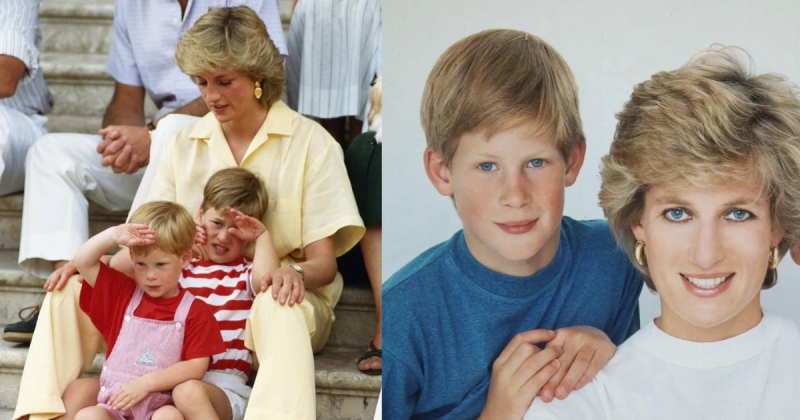 Lady Di assinou carta com filhos – Foto: Reprodu&ccedil;&atilde;o/ND