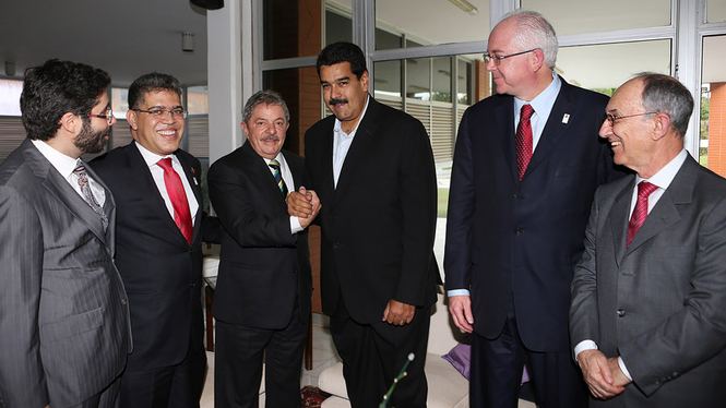 Lula quer retomar a alian&ccedil;a com a Venezuela e estreitar os la&ccedil;os com Maduro, como informam interlocutores do petista – Foto: Ricardo Stuckert/ND