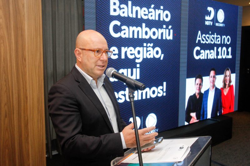 Marcello Petrelli destacou o mercado impressionante da cidade – Foto: Leo Munhoz/ND