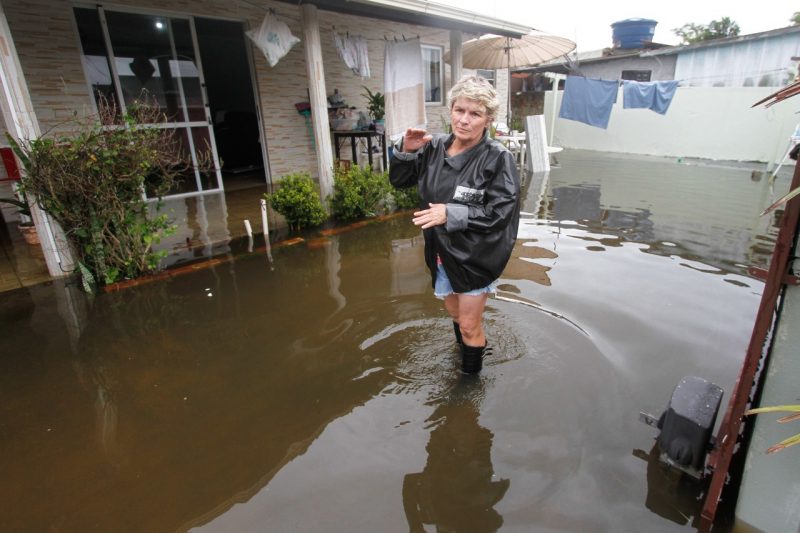 Marlene est&aacute; indignada com o poder p&uacute;blica. ‘Eu pago meus impostos” – Foto: Leo Munhoz/ND