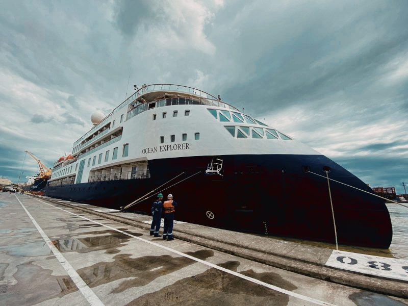 Formato diferente de cruzeiro chama a aten&ccedil;&atilde;o em Itaja&iacute; – Foto: Moacir Kienast – Coseg/SPI