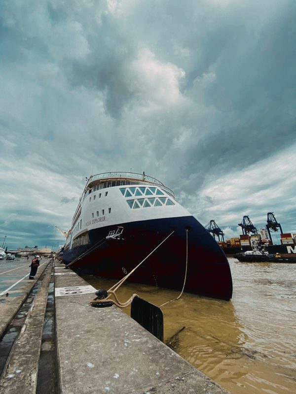 Navio Cruzeiro partiu dos Estados Unidos e seguir&aacute; at&eacute; a Ant&aacute;rtida – Foto: Moacir Kienast – Coseg/SPI