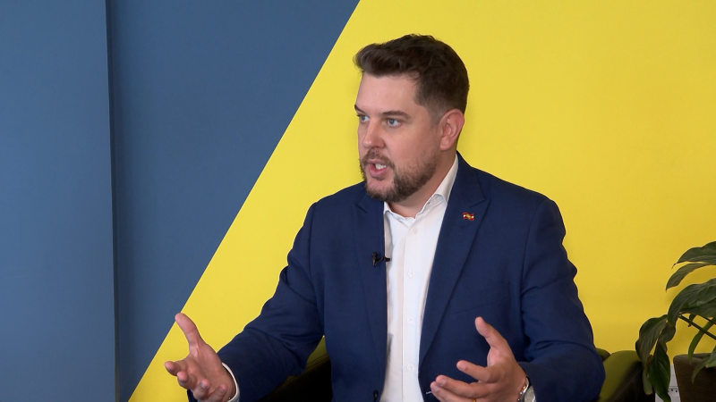 Vitor Baltazar avaliou a educa&ccedil;&atilde;o no Estado em entrevista ao ND Not&iacute;cias – Foto: Reprodu&ccedil;&atilde;o/NDTV