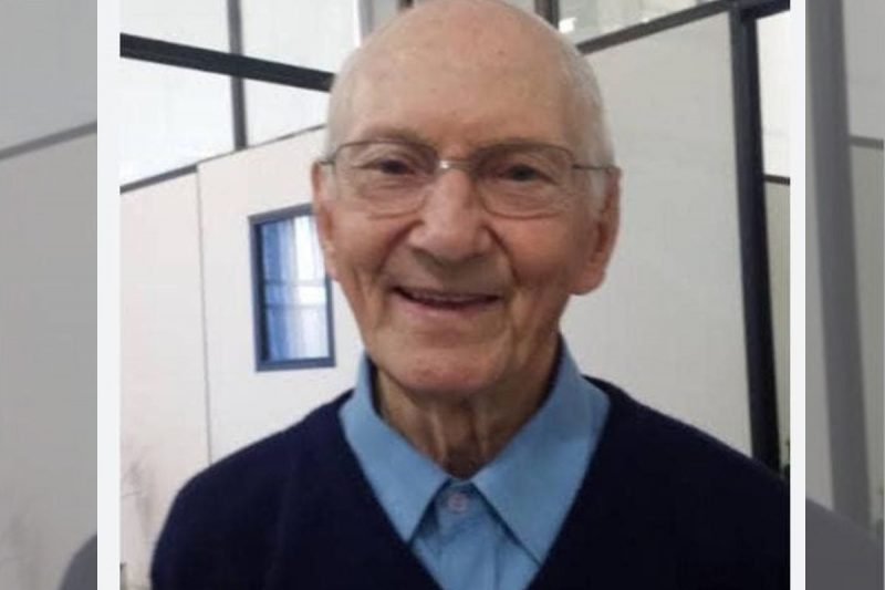 Padre Lino Satler morreu aos 97 anos – Foto: Internet/Reprodu&ccedil;&atilde;o