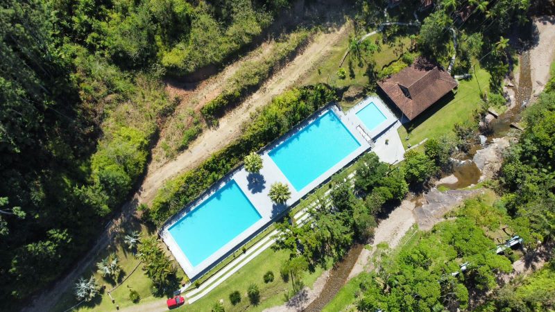 Parque Aqu&aacute;tico Cascata Bem Bem, em Gaspar – Foto: Parque Aqu&aacute;tico Cascata Bem Bem/Divulga&ccedil;&atilde;o