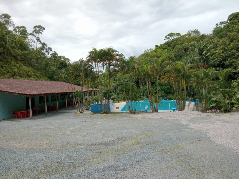 Parque Aqu&aacute;tico Cascata Recanto Belchior, em Gaspr – Foto: Cascata Recanto Belchior/Divulga&ccedil;&atilde;o