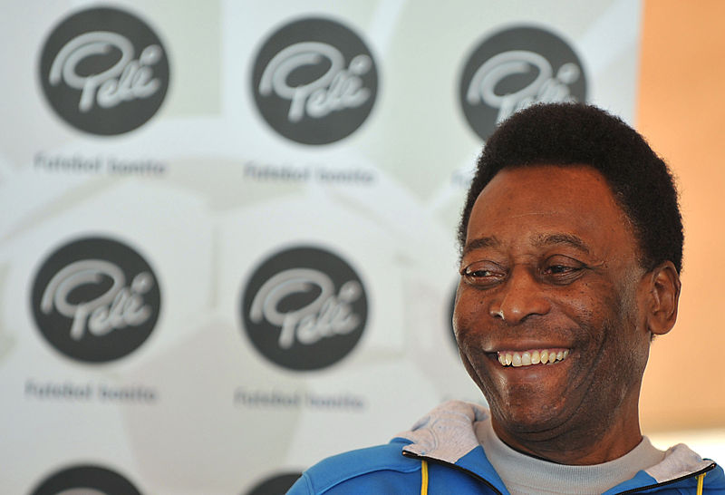 Pel&eacute; morreu aos 82 anos nesta quinta-feira (29) – Foto: Wikimedia Commons/ND