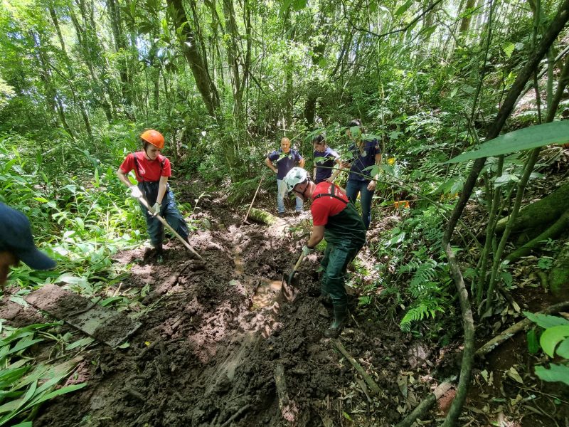 Corpo de Neusa foi encontrado próximo à casa em que o casal morava. &#8211; Foto: Polícia Científica/Divulgação/ND