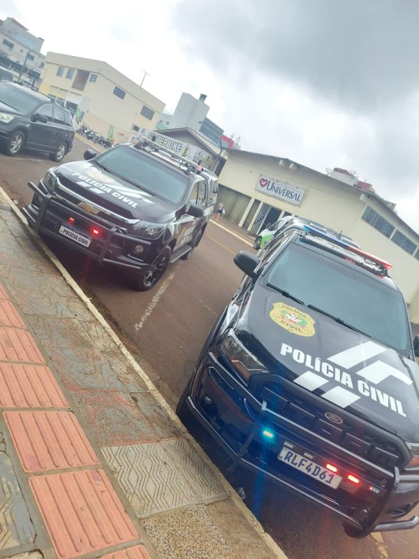 Opera&ccedil;&atilde;o foi realizada nos munic&iacute;pios de Xanxer&ecirc; e Abelardo Luz. – Foto: Pol&iacute;cia Civil/Divulga&ccedil;&atilde;o/ND