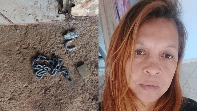 O corpo da mulher foi encontrado na casa do marido em Xanxer&ecirc;. &mdash; Foto: Pol&iacute;cia Militar/Internet/Reprodu&ccedil;&atilde;o/ND