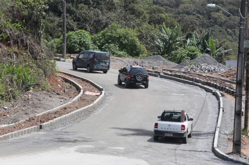 Local receber&aacute; uma camada de asfalto – Foto: Prefeitura de Joinville
