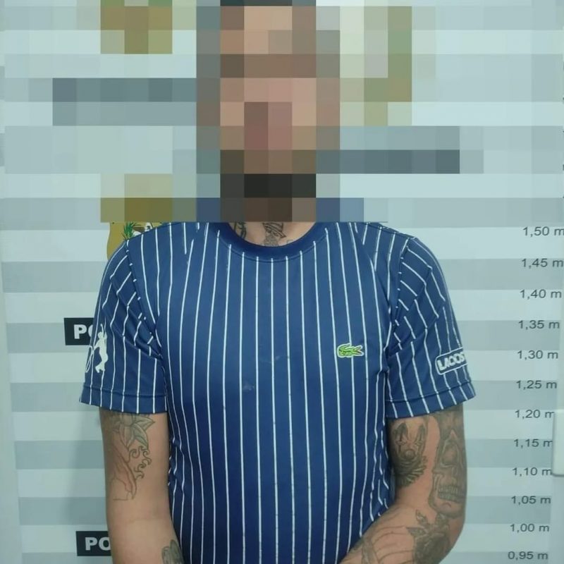Homem com mandando de pris&atilde;o por dois assassinatos &eacute; preso em Lontras – Foto: Divulga&ccedil;&atilde;o/Pol&iacute;cia Civil/ND