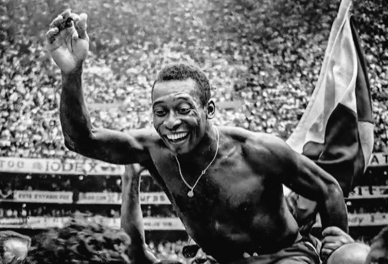 Pel&eacute; n&atilde;o foi o melhor &agrave; toa – Foto: Reprodu&ccedil;&atilde;o/ND