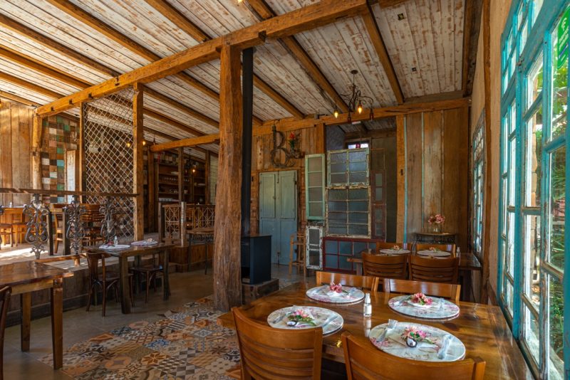 Restaurante Quinta das Brom&eacute;lias em Urubici – Foto: Markito Fotografias/Quinta das Brom&eacute;lias/Divulga&ccedil;&atilde;o