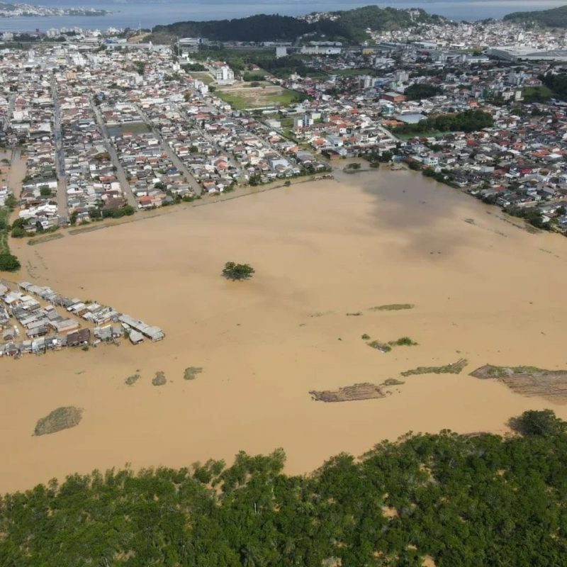 Munic&iacute;pio decretou situa&ccedil;&atilde;o de emerg&ecirc;ncia por conta dos estragos causados pela chuva – Foto: Robson Miranda/ PMSJ/Divulga&ccedil;&atilde;o/ND