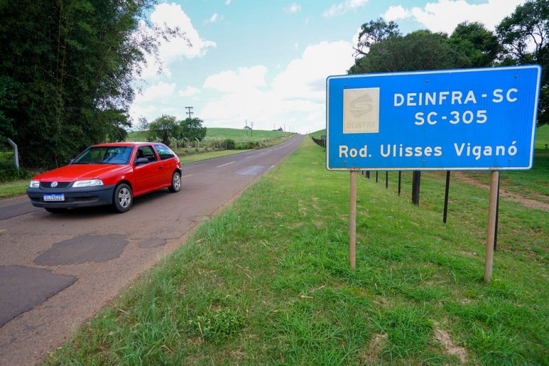 SC-305 – Foto: Ricardo Wolffenbuttel/Governo de SC/ND