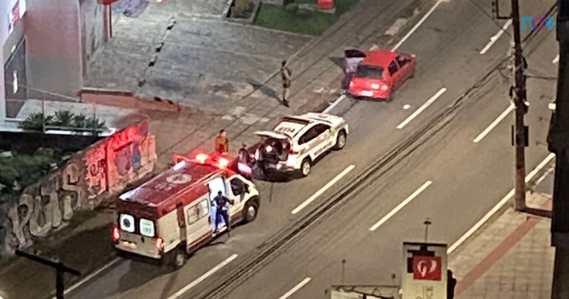 Durante a a&ccedil;&atilde;o da pol&iacute;cia para conter a fuga dos criminosos, um deles foi morto – Foto: Redes Sociais/Reprodu&ccedil;&atilde;o/ND