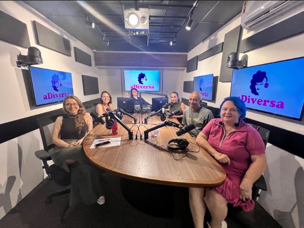 Convidados debatem quest&otilde;es de g&ecirc;nero diante do HIV – Foto: Thain&aacute; Klock/ND