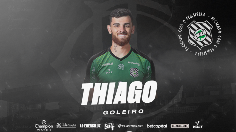 Novo refor&ccedil;o do Figueirense para a temporada 2023 – Foto: FFC/Divulga&ccedil;&atilde;o/ND