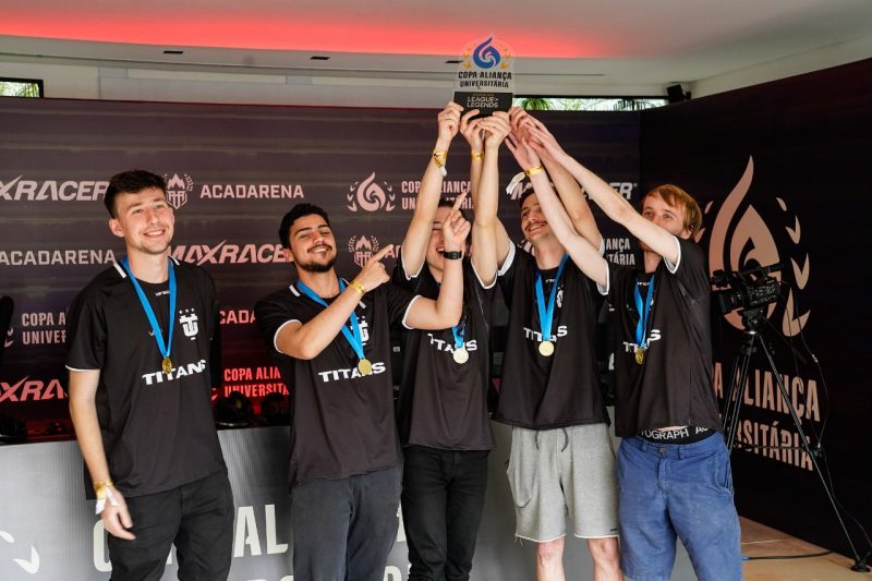 UFSC Titans: equipe de Floripa conquista t&iacute;tulo de E-sports no League of Legends – Foto: divulga&ccedil;&atilde;o