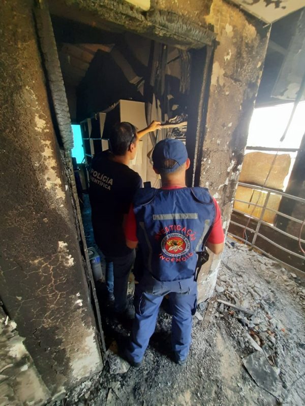 Conclus&atilde;o da per&iacute;cia deve sair em at&eacute; 30 dias – Foto: Corpo de Bombeiros Militar/Divulga&ccedil;&atilde;o/ND