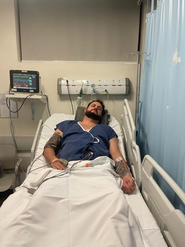 Z&eacute; Trov&atilde;o passou por exames em Bras&iacute;lia – Foto: Assessoria/Divulga&ccedil;&atilde;o