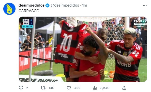 VEJA OS MEMES E AS ZUERAS COM OS FLAMENGO APÓS TÍTULO DO PALMEIRAS NA  SUPERCOPA 