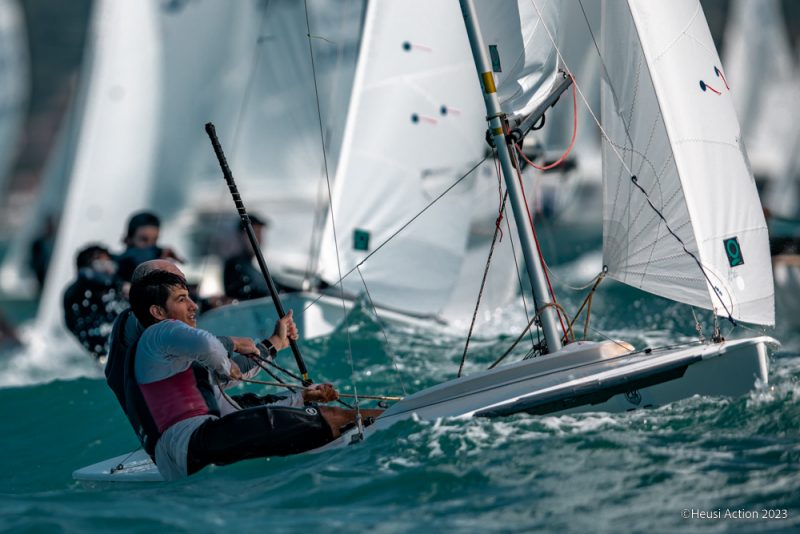 Vela: Anderson Candemil e Jos&eacute; Irineu seguem na lideran&ccedil;a ap&oacute;s as regatas desta quinta (26) no Campeonato Brasileiro de Snipe – Foto: Gabriel Heusi/Heusi Action