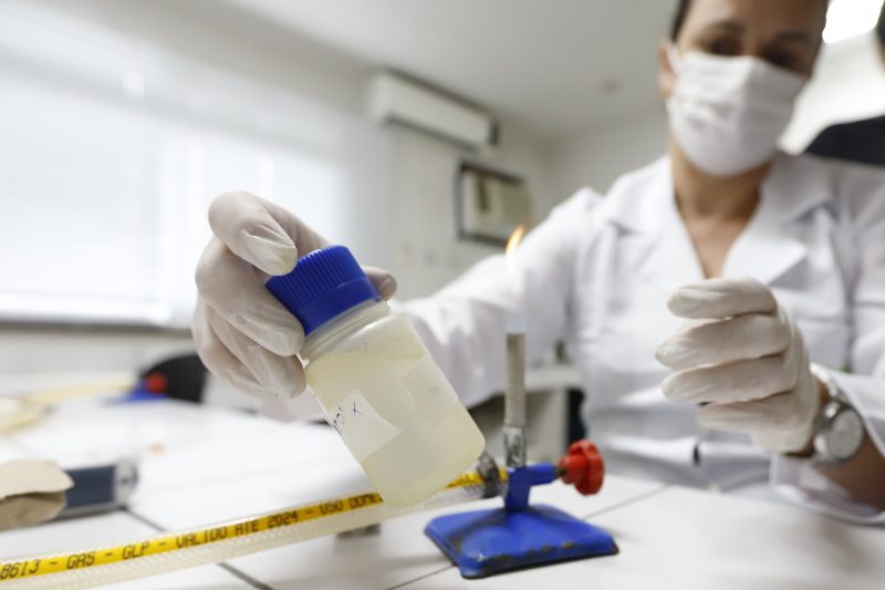 Instituto do Meio Ambiente de Santa Catarina faz an&aacute;lise da &aacute;gua do Estado – Foto: Ricardo Trida/Secom/Divulga&ccedil;&atilde;o/ND