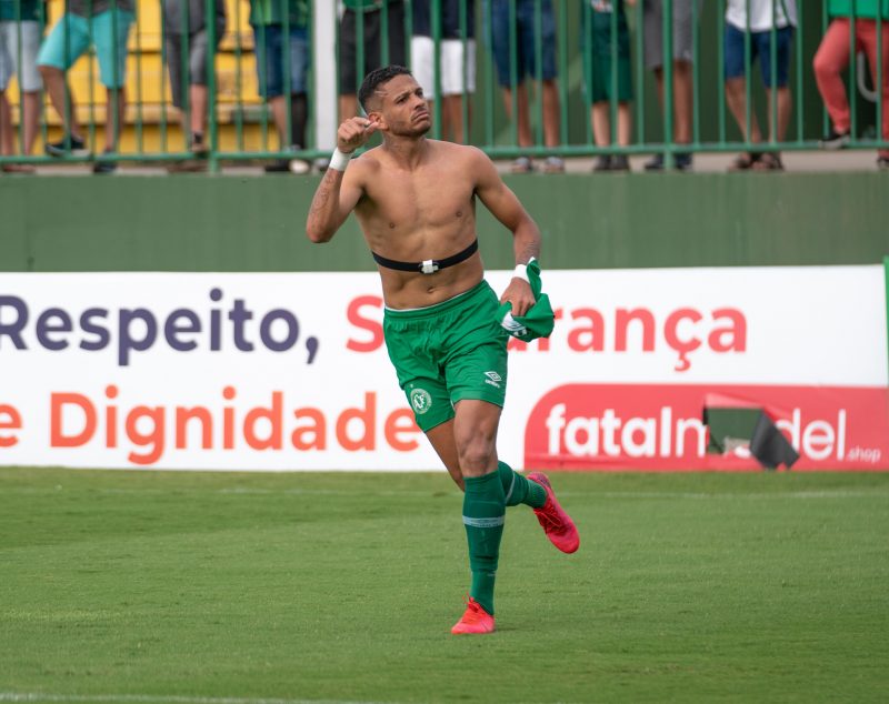 Danrlei marcou o primeiro o gol pela Chapecoense – Foto: Tiago Meneghini/ACF/ND