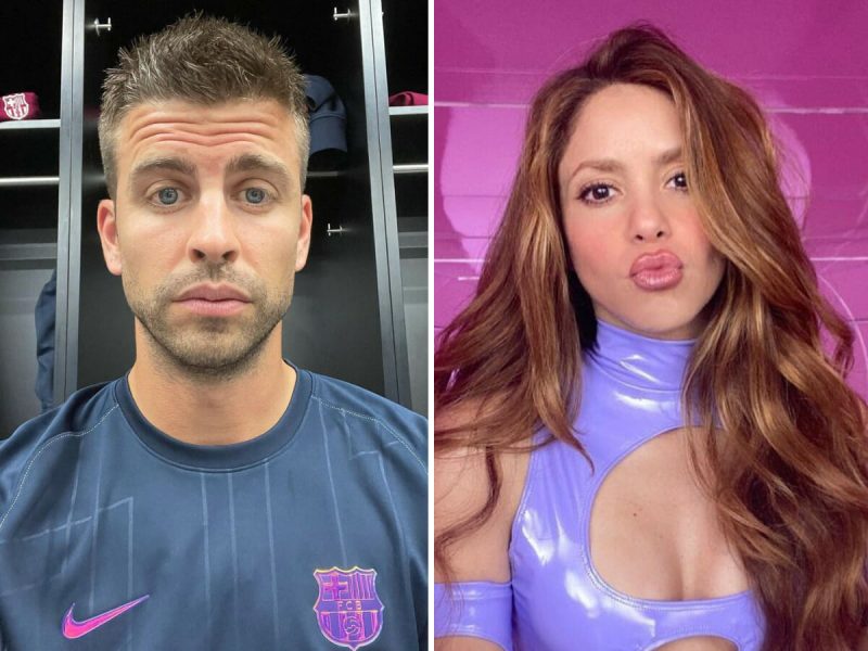 Piqué foi acusado de trair a cantora