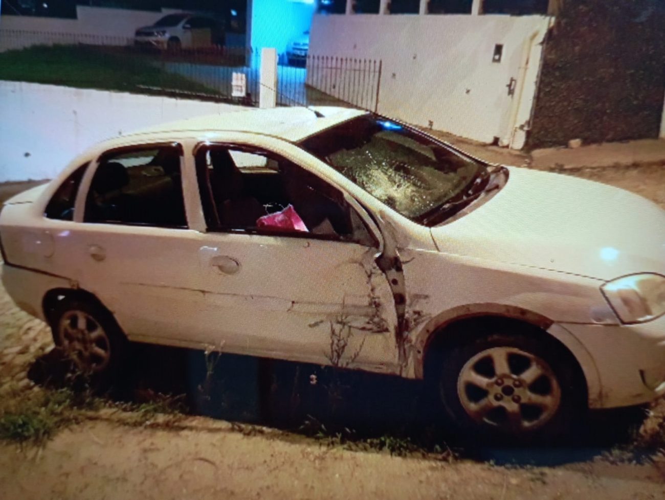 Acidente deixou motociclista gravemente ferida - Divulgação/Redes Sociais/ND