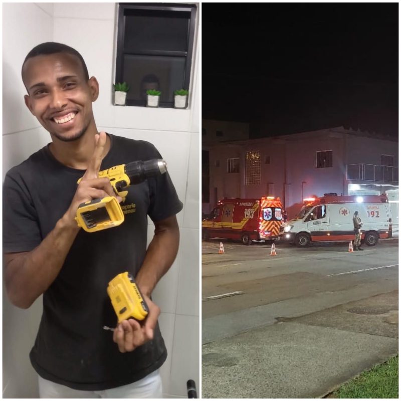 Identificado motociclista que morreu ap&oacute;s colidir contra a fachada de uma loja em Blumenau – Foto: Reprodu&ccedil;&atilde;o/ND