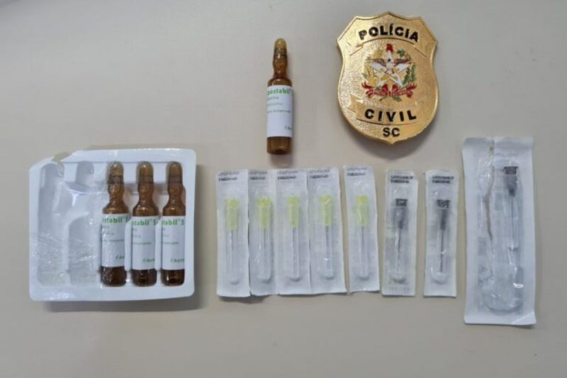 Investiga&ccedil;&atilde;o iniciou ap&oacute;s apreens&atilde;o de medicamentos em Belo Horizonte que foram enviados por morador de Papanduva – Foto: Pol&iacute;cia Civil/Divulga&ccedil;&atilde;o