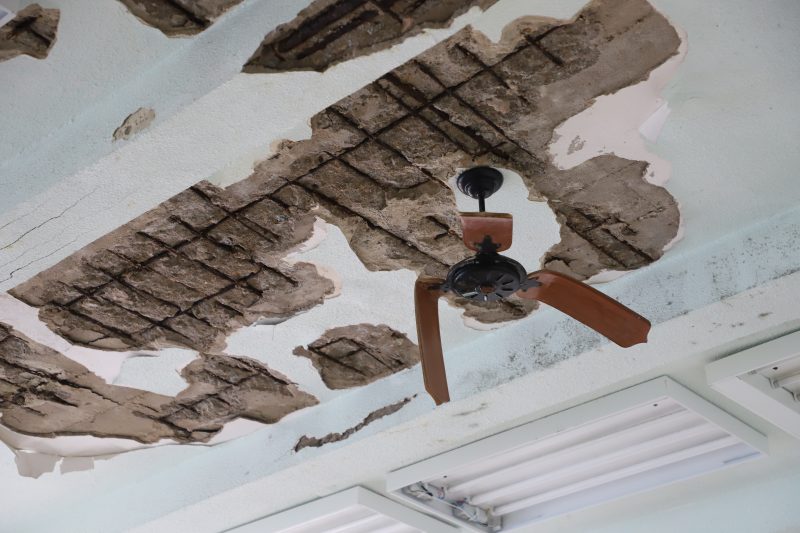 Detalhe do interior do pr&eacute;dio da Escola Antonieta de Barros, em Florian&oacute;polis – Foto: Pedro Perez/Divulga&ccedil;&atilde;o/ND
