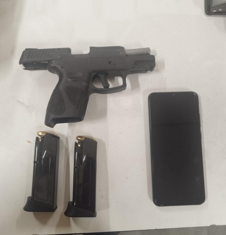 Arma apreendida – Foto: PM/Divulga&ccedil;&atilde;o/ND