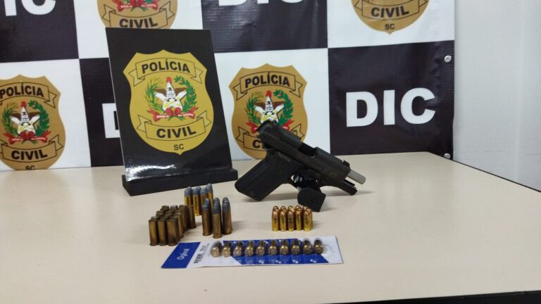 Police seized firearms and ammunition – Photo: Civil Police/Reproduction/ND