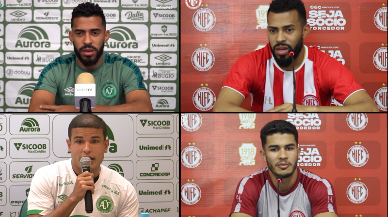 Irm&atilde;os v&atilde;o se enfrentar no Campeonato Catarinense – Foto: Kalil Crespo/Arte/ND