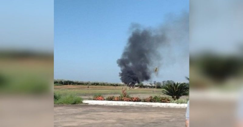 Queda e explos&atilde;o de avi&atilde;o deixa passageiros feridos em S&atilde;o Paulo – Foto: Divulga&ccedil;&atilde;o/R7/ND