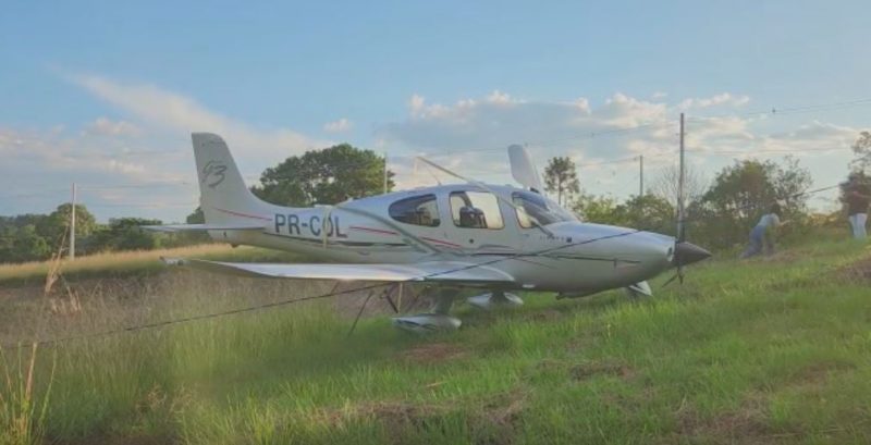 Avi&atilde;o monomotor cai em Lages com duas pessoas dentro – Foto: Reprodu&ccedil;&atilde;o/Internet/ND