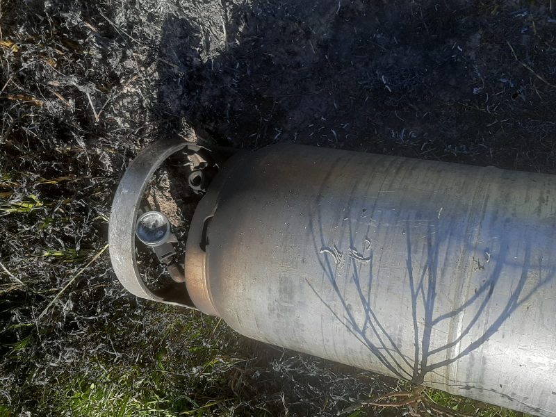 Queda de bal&atilde;o deixa feridos e provoca inc&ecirc;ndio em SC – Foto: CBM/Divulga&ccedil;&atilde;o/ND