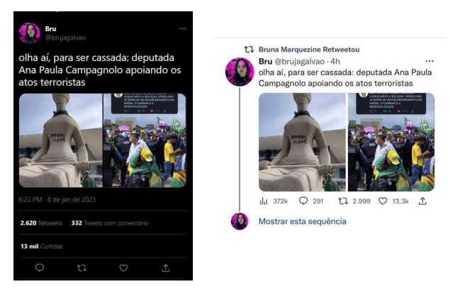 A atriz Bruna Marquezine tamb&eacute;m aparece na lista dos processados. – Foto: Reprodu&ccedil;&atilde;o/Internet/ND