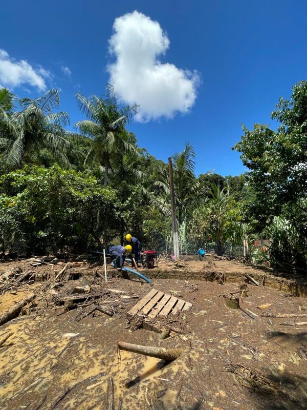 Buscas por crian&ccedil;a desaparecida ap&oacute;s deslizamento em Rodeio entram no quarto dia – Foto: Divulga&ccedil;&atilde;o/Corpo de Bombeiros Militar de Santa Catarina