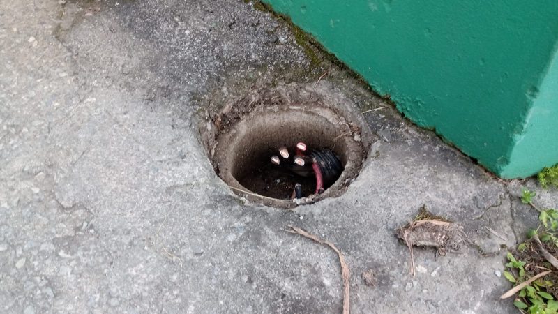 Escola em Blumenau &eacute; alvo de criminosos – Foto: Cristiano Silva/R&aacute;dio Menina/ND