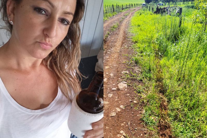 O corpo da mulher foi encontrado por moradores do interior de Caibi, na manh&atilde; de quarta-feira. – Foto: Pol&iacute;cia Civil/Internet/Reprodu&ccedil;&atilde;o/ND