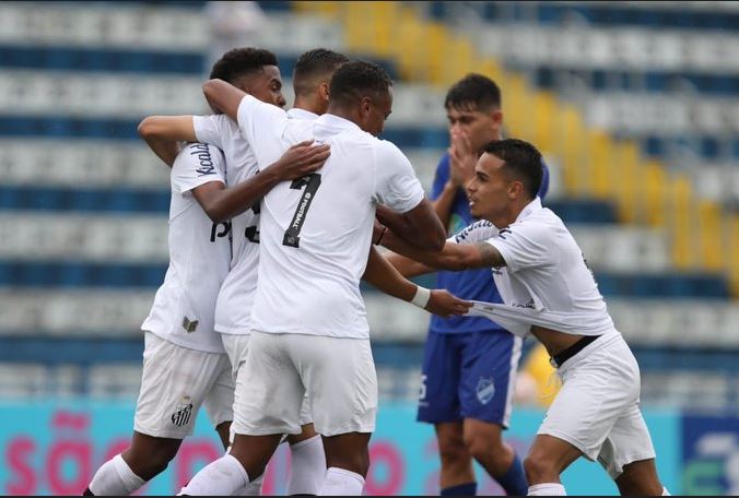 Santos venceu o S&atilde;o Raimundo-RR por 3 a 1 – Foto: Santos FC/Divulga&ccedil;&atilde;o/ND